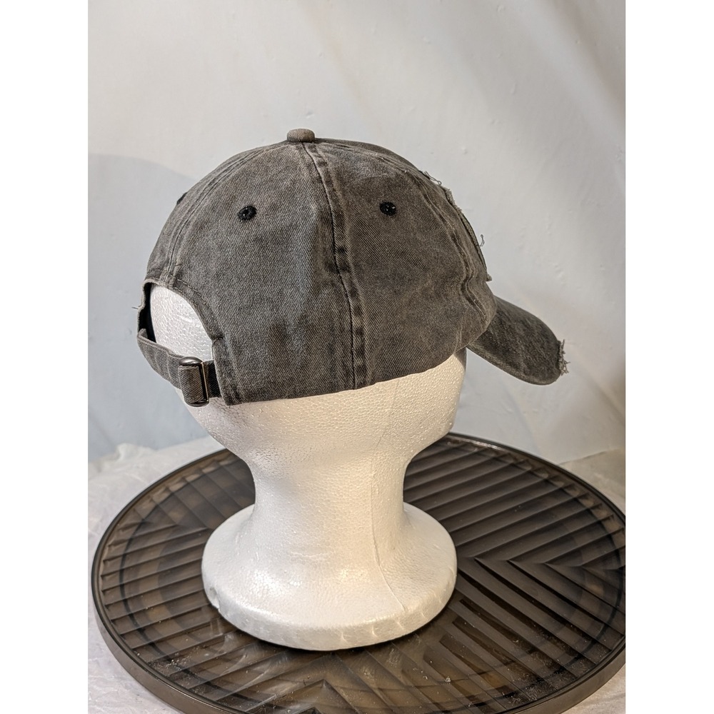 Tim McGraw Faith Hill Soul 2 Soul World Tour Hat Distressed Gray Concert Cap - Picture 4 of 8